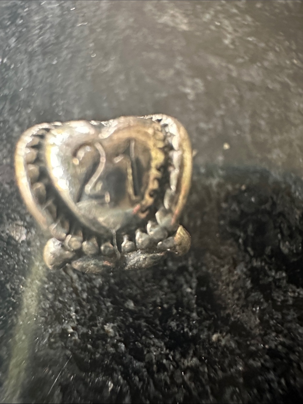 Pandora Retired Birthday Milestone 21 Charm 791048